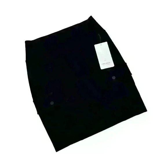 Athleta Delancy Cargo Skirt Midi Business Casual Black Wmen's Size XS NWT - Picture 2 of 5